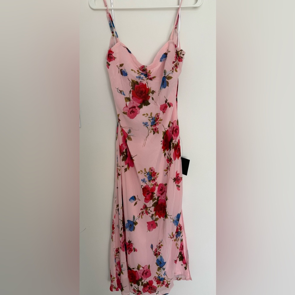 Floral Pink Dress